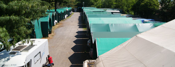 Rimessaggio camper e roulotte